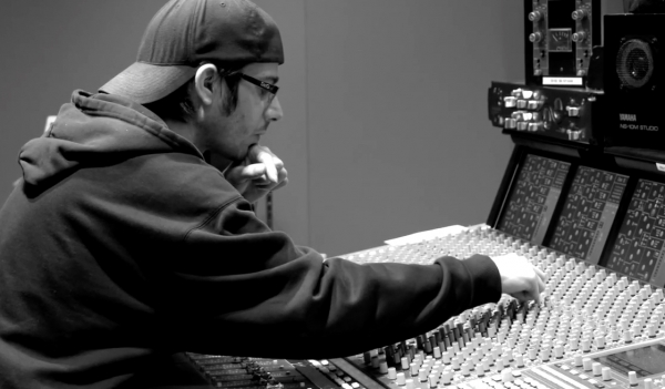 Eddie at the console